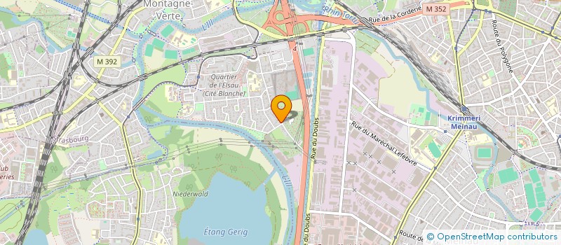 localisation de l'entreprise MONSIEUR RENE RAUNER  STRASBOURG