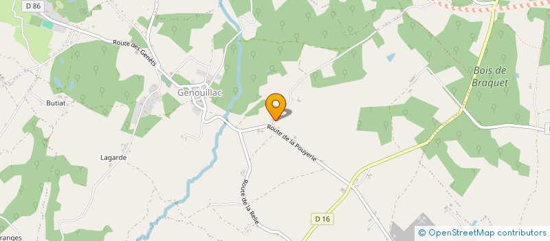 localisation de l'entreprise MONSIEUR RENE RAVIGNE à TERRES-DE-HAUTE-CHARENTE