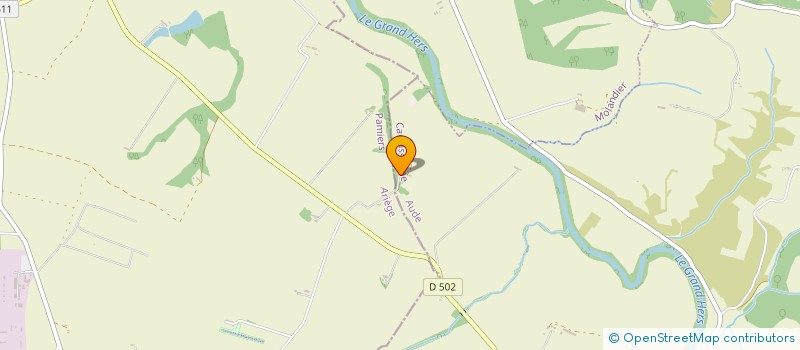 localisation de l'entreprise MONSIEUR RENE RAYNIER  BELPECH