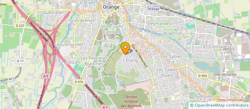 localisation de l'entreprise MONSIEUR RENE REINBOLT à ORANGE