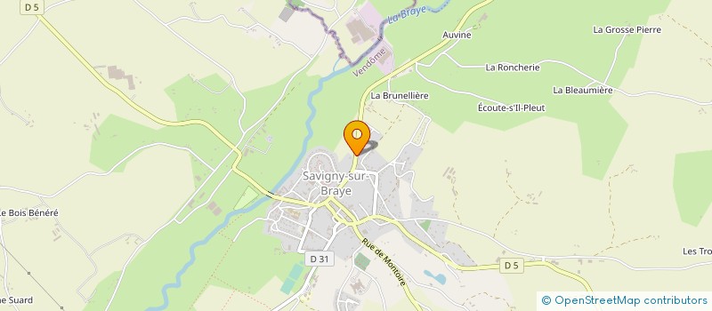localisation de l'entreprise MONSIEUR RENE RENVOISE à SAVIGNY SUR BRAYE