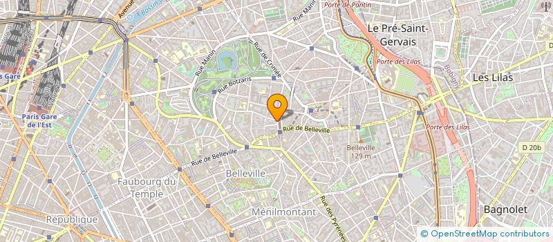 localisation de l'entreprise MONSIEUR RENE REY à PARIS