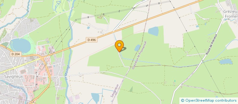 localisation de l'entreprise MONSIEUR RENE REYNAUD  MAGNEUX-HAUTE-RIVE