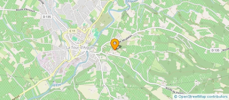 localisation de l'entreprise MONSIEUR RENE REYNAUD  LA TOUR-D'AIGUES