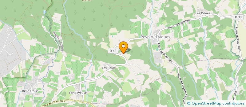 localisation de l'entreprise MONSIEUR RENE REYNIER  LA TOUR D'AIGUES