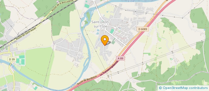 localisation de l'entreprise MONSIEUR RENE RICHARD  SAINT-LEON-SUR-L'ISLE