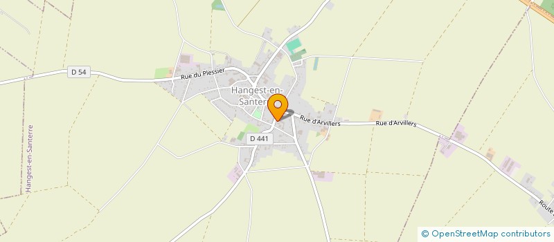 localisation de l'entreprise MONSIEUR RENE RIGOLLE  HANGEST-EN-SANTERRE