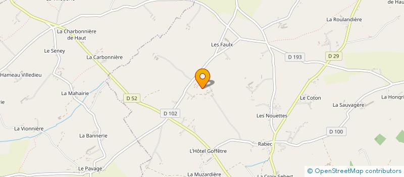 localisation de l'entreprise MONSIEUR RENE RIVIERE  CERISY-LA-SALLE