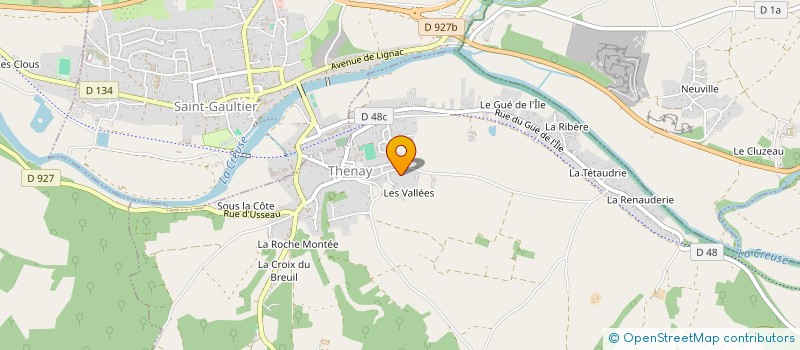 localisation de l'entreprise MONSIEUR RENE ROBIN à THENAY