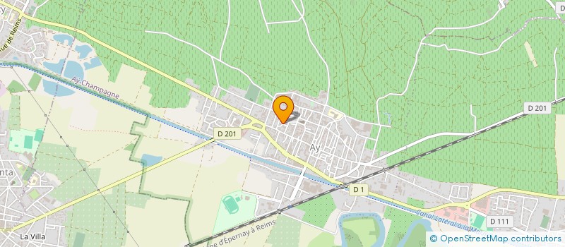 localisation de l'entreprise MONSIEUR RENE ROBLET  FONTAINE-SUR-AY