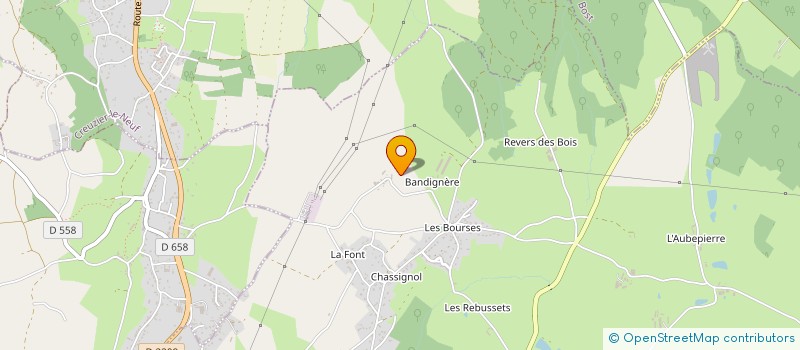 localisation de l'entreprise MONSIEUR RENE ROCHE  LA CHAPELLE