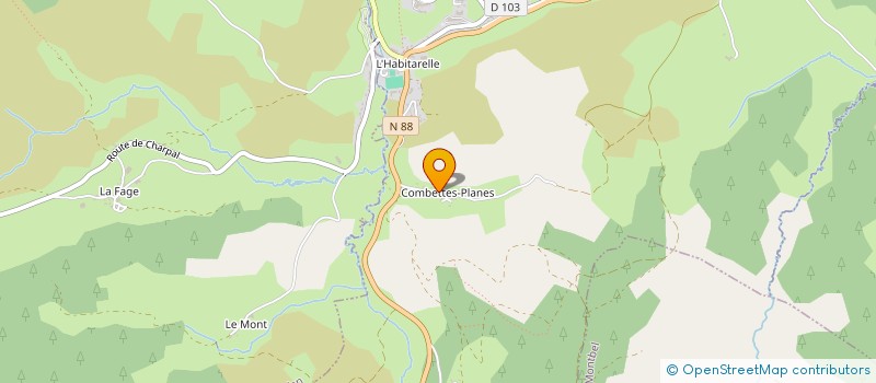 localisation de l'entreprise MONSIEUR RENE ROCHE  CHATEAUNEUF-DE-RANDON