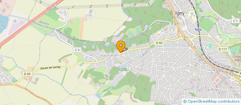 localisation de l'entreprise MONSIEUR RENE ROCHEFORT  VAUHALLAN