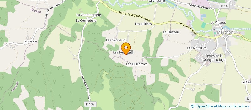 localisation de l'entreprise MONSIEUR RENE ROCHER à SAINT-GERMAIN-DE-MONTBRON
