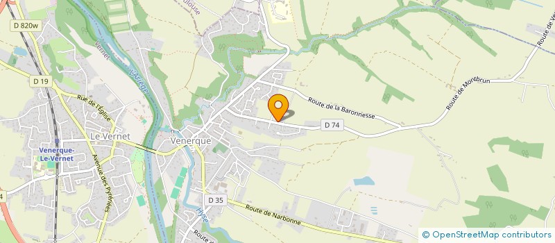 localisation de l'entreprise MONSIEUR RENE RODRIGUEZ à VENERQUE