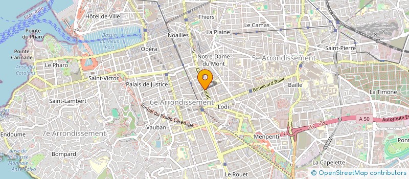 localisation de l'entreprise MONSIEUR RENE-ROGER ZARROUK à MARSEILLE