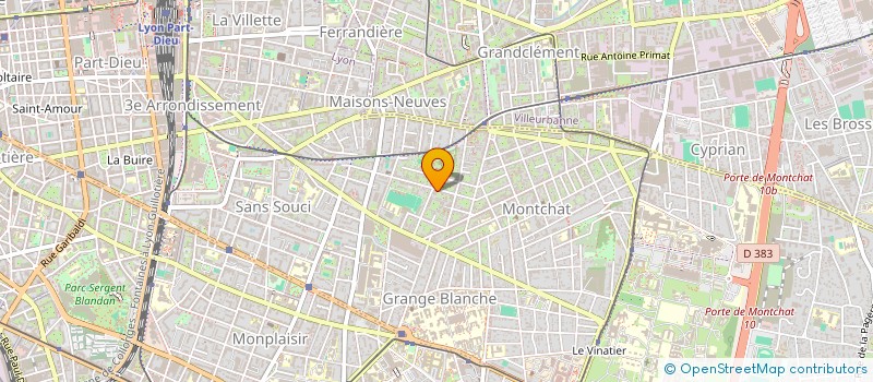 localisation de l'entreprise MONSIEUR RENE ROLLAND  LYON