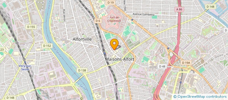 localisation de l'entreprise MONSIEUR RENE ROOS à MAISONS-ALFORT
