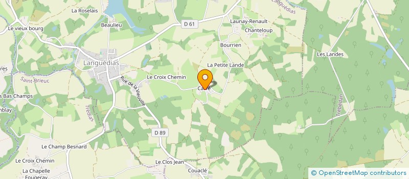 localisation de l'entreprise MONSIEUR RENE ROPERT à LANGUEDIAS