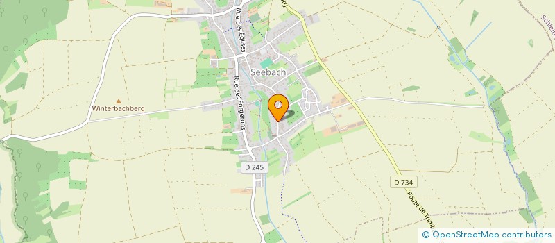 localisation de l'entreprise MONSIEUR RENE ROTT  STEINSELTZ