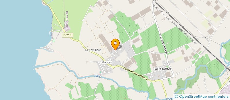 localisation de l'entreprise MONSIEUR RENE ROUMAT à BERRE L'ETANG