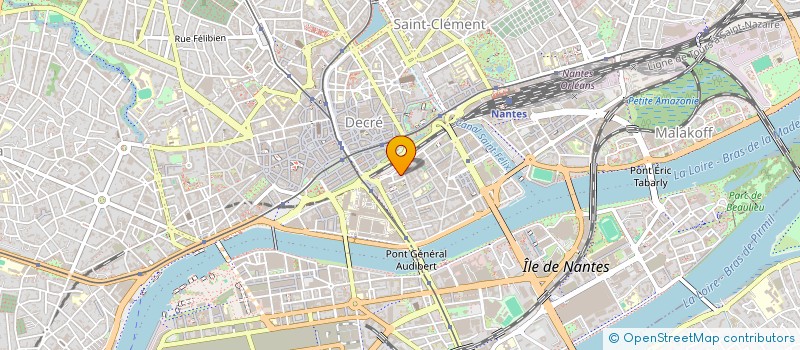 localisation de l'entreprise MONSIEUR RENE ROUSSEAU à NANTES