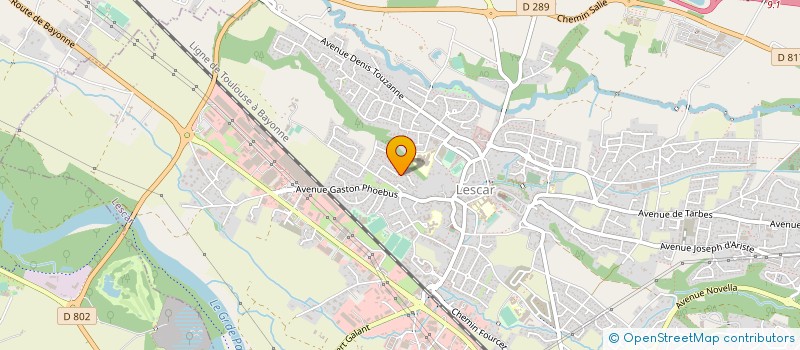 localisation de l'entreprise MONSIEUR RENE RUIZ  LESCAR