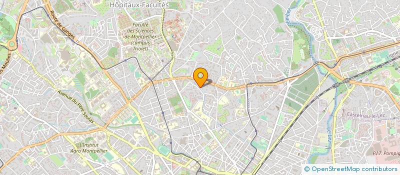 localisation de l'entreprise MONSIEUR RENE SAER à MONTPELLIER