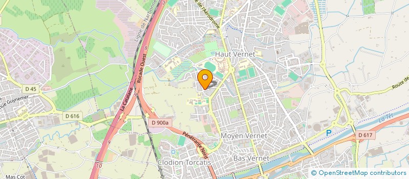 localisation de l'entreprise MONSIEUR RENE SAINT BAUZEL  PERPIGNAN