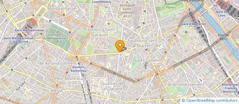 localisation de l'entreprise MONSIEUR RENE SAINTRAPT  PARIS