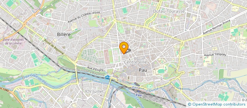 localisation de l'entreprise MONSIEUR RENE SALABERT à PAU