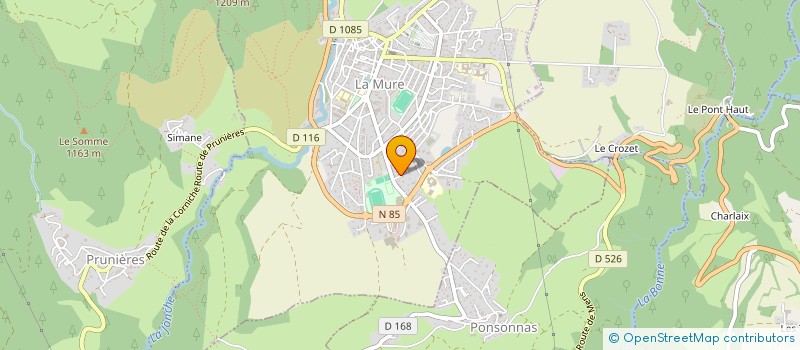 localisation de l'entreprise MONSIEUR RENE SALAVERT à LA MURE
