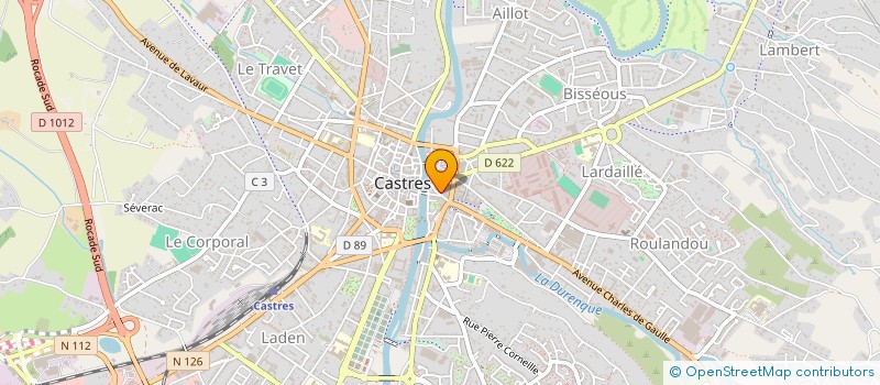localisation de l'entreprise MONSIEUR RENE SANCHEZ à CASTRES