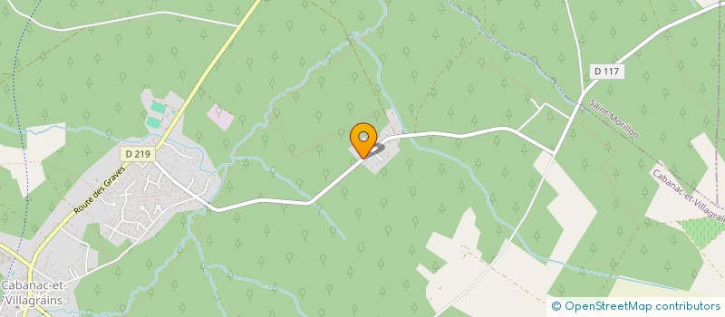 localisation de l'entreprise MONSIEUR RENE SAUSSET  SAUCATS