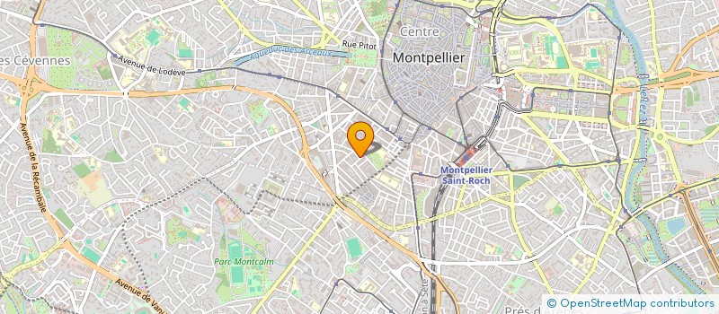 localisation de l'entreprise MONSIEUR RENE SAUVEPLANE à MONTPELLIER