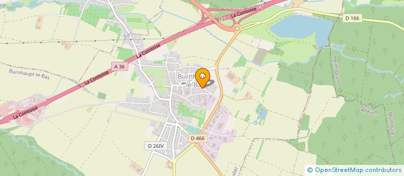 localisation de l'entreprise MONSIEUR RENE SCALCO  BURNHAUPT-LE-BAS