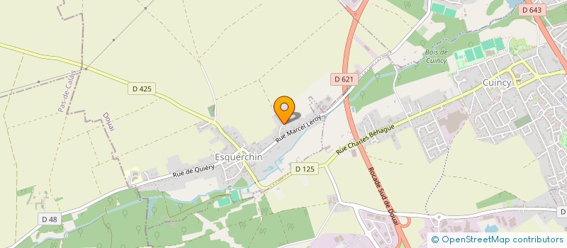 localisation de l'entreprise MONSIEUR RENE SCHAUBROECK à ESQUERCHIN