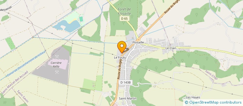 localisation de l'entreprise MONSIEUR RENE SCHEID à SAINT-SAVIN