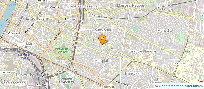 localisation de l'entreprise MONSIEUR RENE SCHOUMACHER  LYON