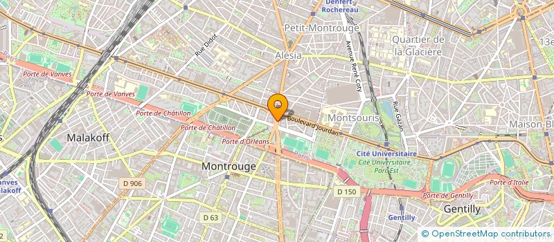 localisation de l'entreprise MONSIEUR RENE SCHUMACHER  PARIS 14