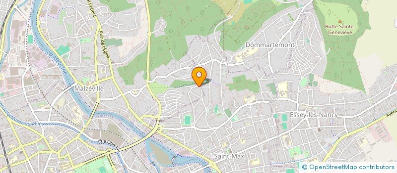 localisation de l'entreprise MONSIEUR RENE SEBASTIEN MOUSSI  MALZEVILLE