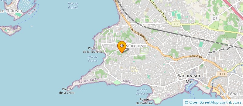 localisation de l'entreprise MONSIEUR RENE SEGURA à SANARY-SUR-MER