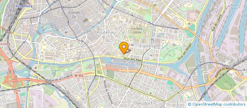 localisation de l'entreprise MONSIEUR RENE SELTZ  STRASBOURG