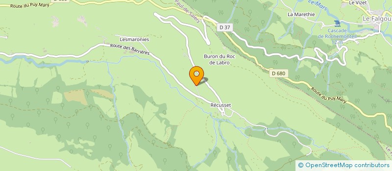 localisation de l'entreprise MONSIEUR RENE SENAUD à SAINT-PAUL-DE-SALERS