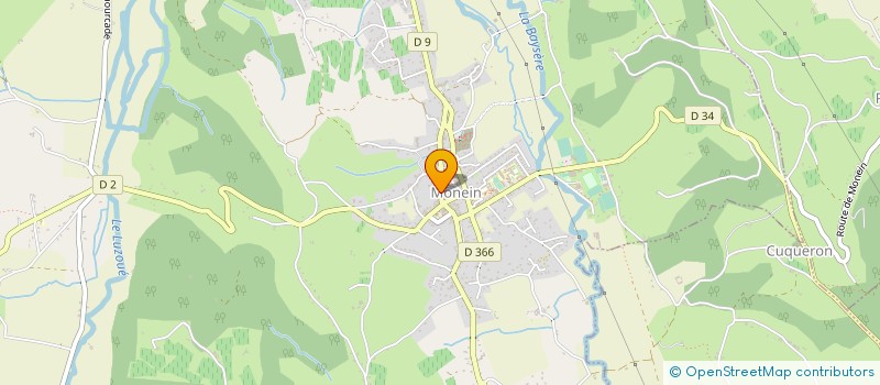 localisation de l'entreprise MONSIEUR RENE SESPIAUT à MONEIN