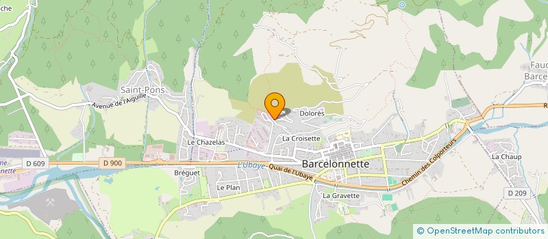 localisation de l'entreprise MONSIEUR RENE SIGNORET à BARCELONNETTE