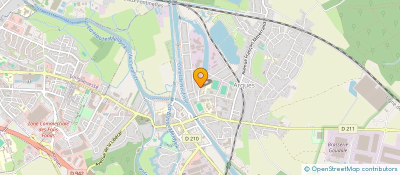 localisation de l'entreprise MONSIEUR RENE SILLY à ARQUES