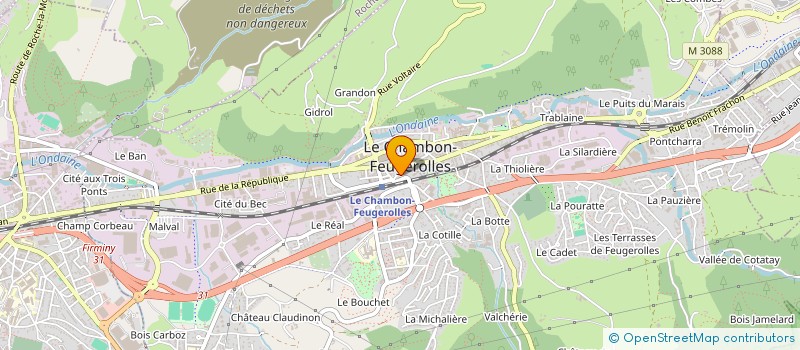 localisation de l'entreprise MONSIEUR RENE SIMAND à LE CHAMBON-FEUGEROLLES
