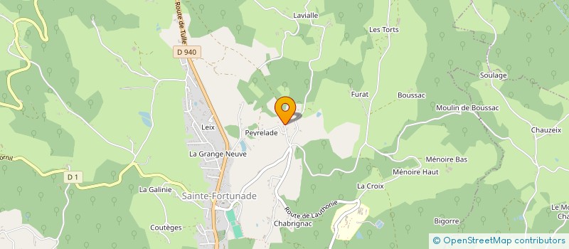 localisation de l'entreprise MONSIEUR RENE SIMONNET à SAINTE FORTUNADE