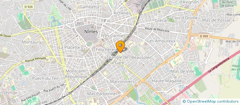 localisation de l'entreprise MONSIEUR RENE SLIMI  NIMES